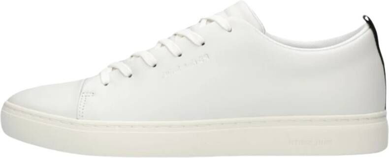 PS By Paul Smith Witte leren low top sneakers