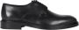 PS By Paul Smith Zwarte leren Derby schoenen - Thumbnail 1