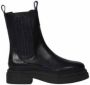 PS By Paul Smith Zwarte leren enkellaarzen Dalias model - Thumbnail 1