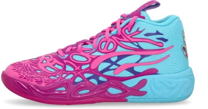 Puma Mb.04 Heren Schoenen Paars Maat: 42.5 Mesh Synthetisch Foot Locker