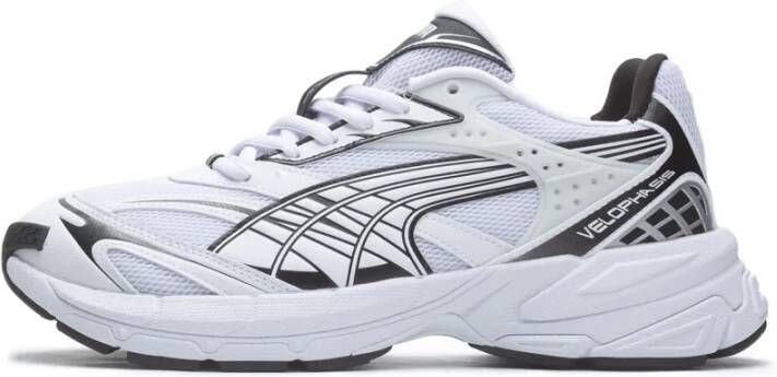 Puma Witte Vrijetijdssneakers voor Volwassenen White