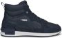 PUMA Graviton Mid Heren Winterschoenen Winter Laarzen Leer Navy-Blauw - Thumbnail 2
