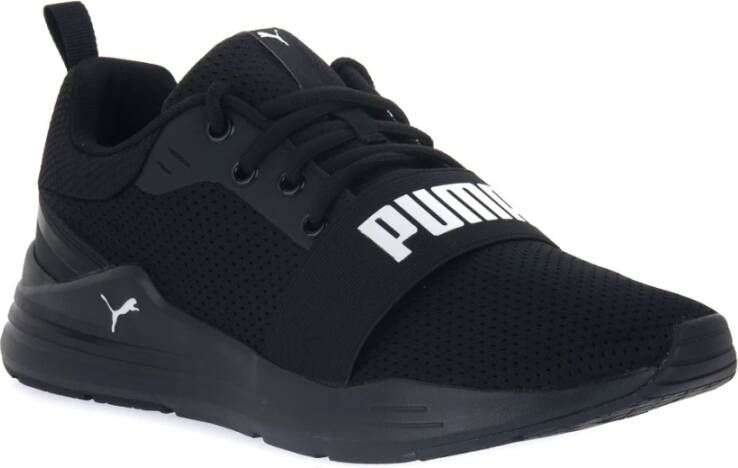 Puma Bedrade run sneakers Zwart Heren