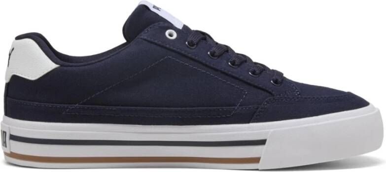 Puma Blauwe Court Sneakers voor Mannen