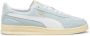 Puma Blauwe Leren Dames Sneakers - Thumbnail 1