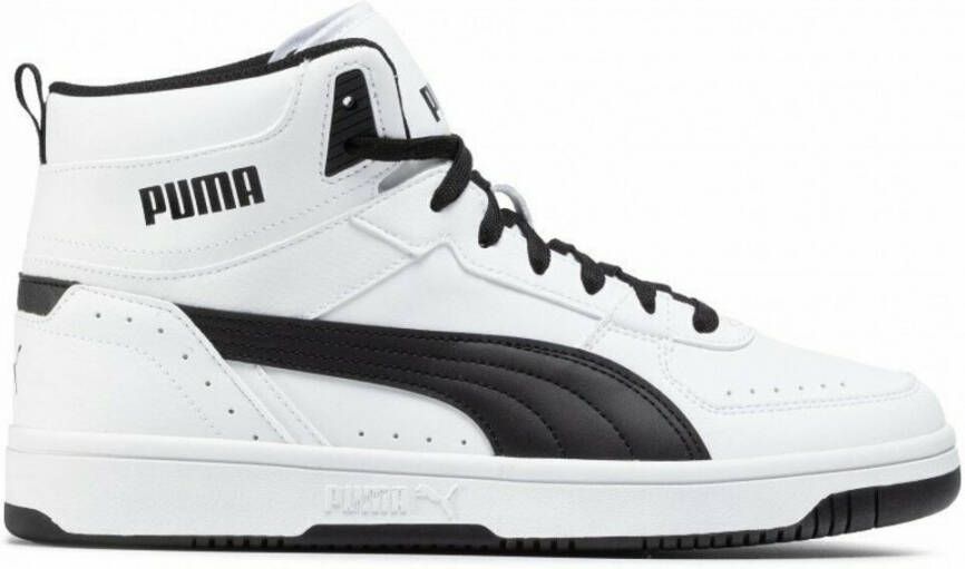 PUMA Rebound JOY Unisex Sneakers Dark Shadow- Black- White - Foto 5