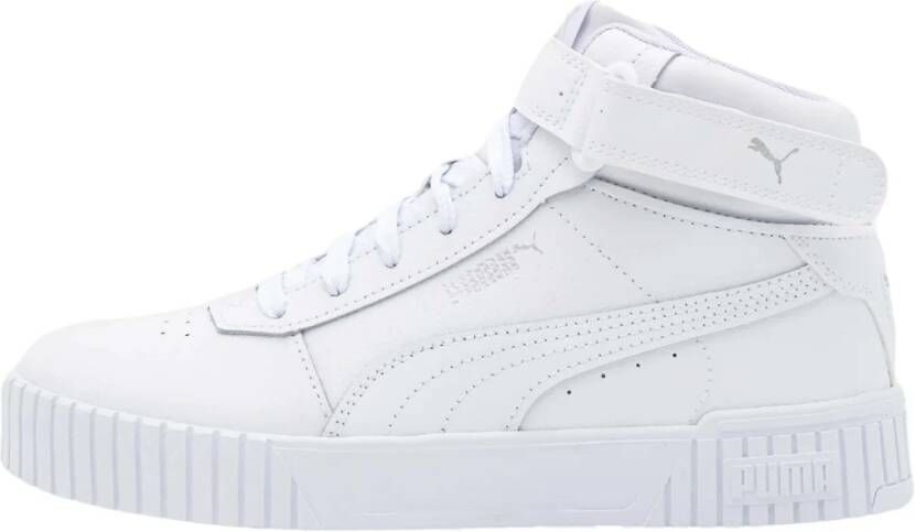 PUMA Carina 2.0 Mid hoge dames sneakers Wit Uitneembare zool - Foto 8