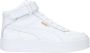 PUMA Carina Street Mid Dames Sneakers Black- Black-Rose Gold - Thumbnail 4