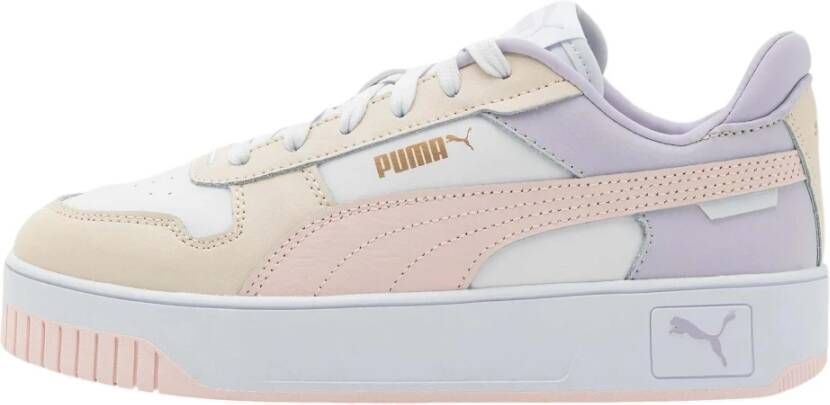 PUMA Carina Street Dames Sneakers White-Frosty Pink-Alpine Snow - Foto 5