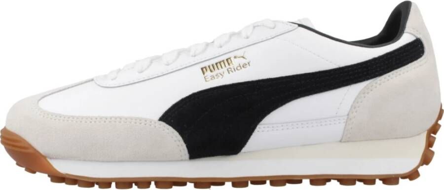 Puma Rider Heren Schoenen Wit Maat: 42.5 Mesh Synthetisch Foot Locker