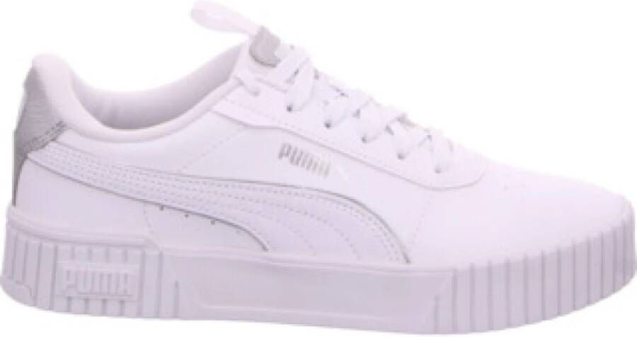 Puma Carina 2.0 Pop Up Metallics White Dames