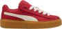 PUMA Fenty Rihanna Creeper Phatty Corduroy Club Red Warm White Sneakers Unisex - Thumbnail 2
