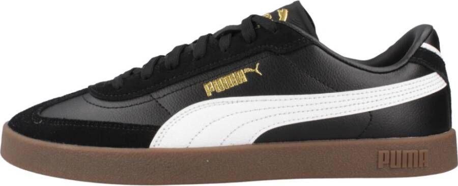 Puma Sneakersy skórzane z obszyciem w kontrastowym kolorze model Club II Era - Foto 7