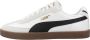 Puma Sneakersy skórzane z obszyciem w kontrastowym kolorze model Club II Era - Thumbnail 4