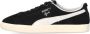 Puma Clyde Hairy Suede Lage Sneaker Black Heren - Thumbnail 1