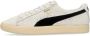 Puma Clyde Hairy Suede Lage Sneaker White Heren - Thumbnail 1