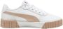 PUMA Carina 2.0 Dames Sneakers White-Rose Quartz- Gold - Thumbnail 2