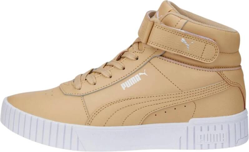 Puma Carina 2.0 Mid sneakers beige Synthetisch - Foto 2
