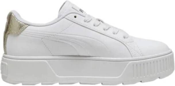 Puma Dames Metallic Shine Sneakers White Dames