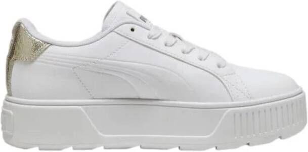 Puma Dames Metallic Shine Sneakers White Dames - Foto 3
