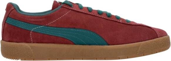 Puma Delphin Lage Sneaker voor Heren Bruin Heren