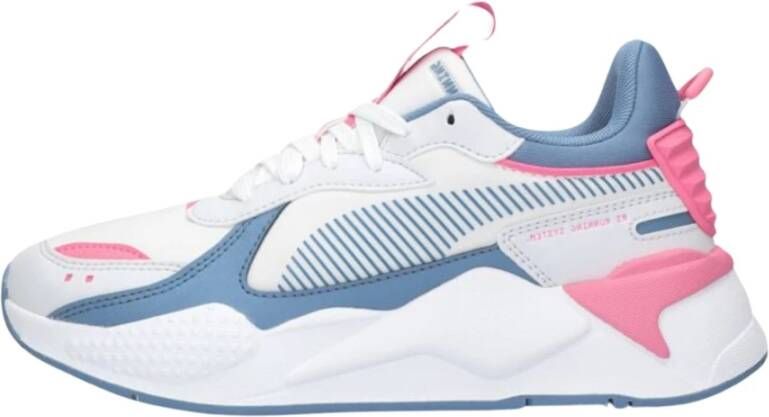 Puma RS-X Dreamy sneakers wit lichtblauw roze Jongens Meisjes Imitatieleer 35.5 - Foto 2