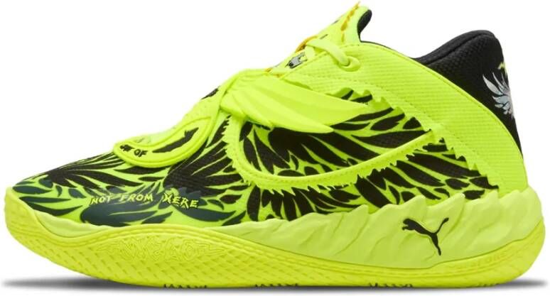 Puma Dynamische Voltage Yellow Basketbalschoenen