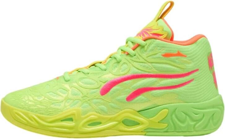 Puma Mb.04 Gem Heren Schoenen Geel Maat: 40.5 Mesh Synthetisch Foot Locker