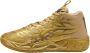 Puma Mb.04 Golden Child Heren Schoenen Goud Maat: 42.5 Mesh Synthetisch Foot Locker - Thumbnail 1