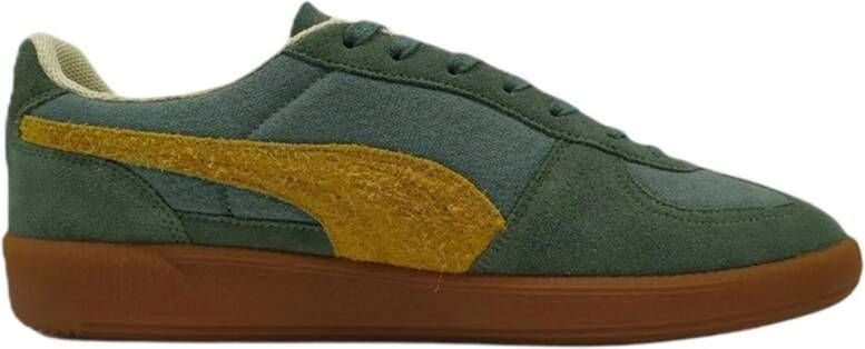 Puma Groene Textiel Sportieve Sneakers