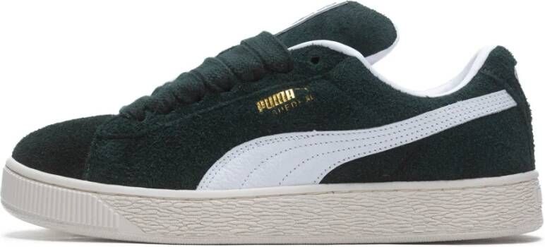 Puma XL Hairy Streetwear Sneaker Green Heren
