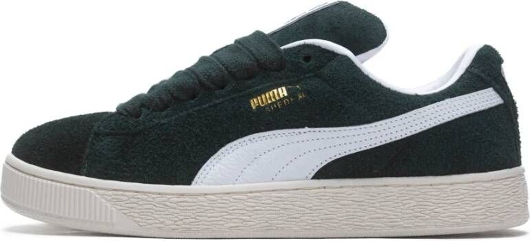 Puma Hairy Sneakers Green Heren