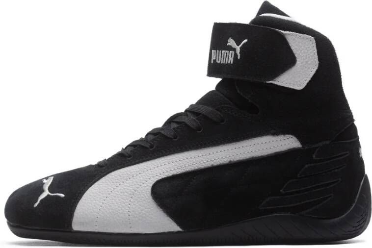 Puma Halfhoge Zwart Wit Sneakers