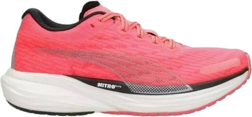 PUMA Deviate Nitro 2 Dames Sportschoenen Hardlopen Weg oranje zwart - Foto 6