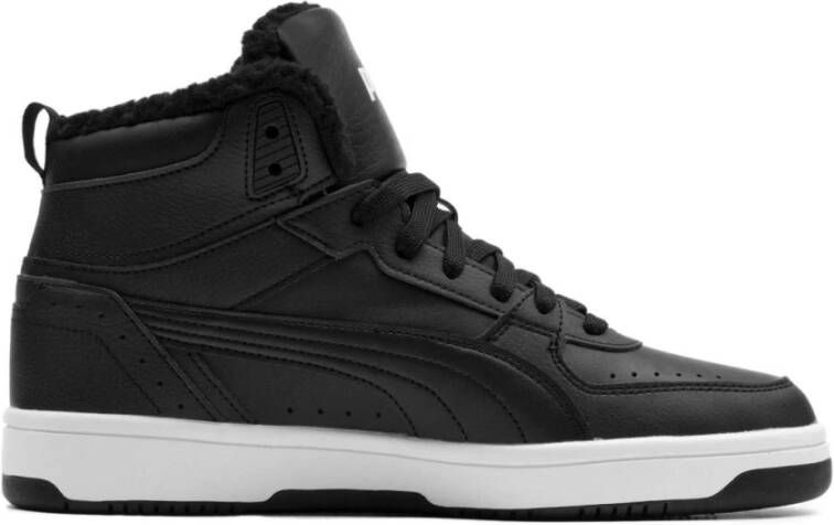 Puma rebound joy fur sneakers zwart heren