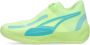 Puma Rise Nitro Fast Yellow Electric Peppermint Sneakers Yellow Heren - Thumbnail 1