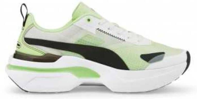 Puma Hoogwaardige damessneakers voor elke gelegenheid Groen Dames