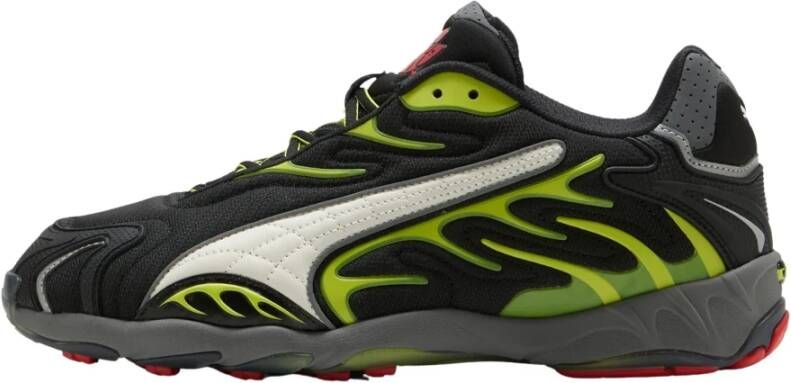 Puma X A$ap Rocky Inhale Heren Schoenen Zwart Maat: 40.5 Mesh Synthetisch Foot Locker