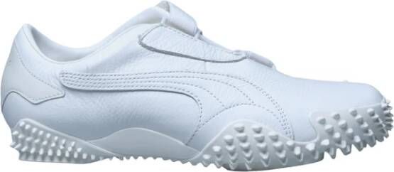 Puma Witte Leren Sneakers met Klittenbandsluiting - Foto 2