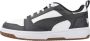 PUMA Rebound V6 Lo Jr Sneakers Jongens Grijs - Thumbnail 2