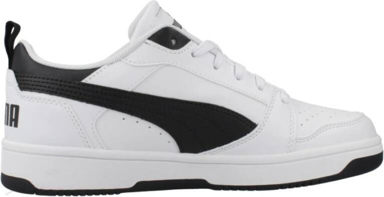 Puma Rebound V6 Low Fashion sneakers Schoenen white black black maat: 36 beschikbare maaten:36 37.5 38.5 39 - Foto 5