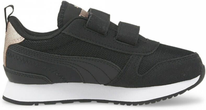 Puma Kindertrainers R78 Metallic V PS Zwart Unisex
