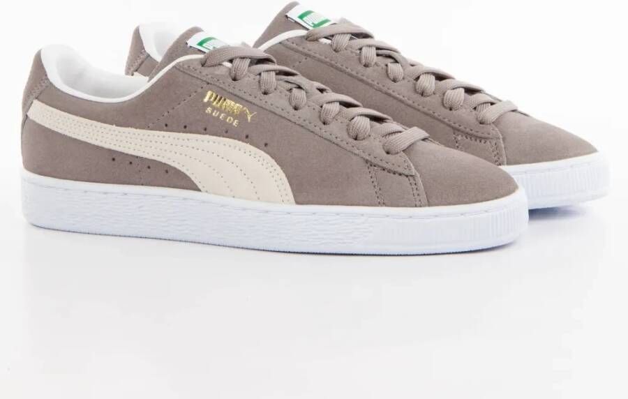 Puma Suede Classic Xxi Steel Gray White Schoenmaat 44 1 2 Sneakers 374915 07 - Foto 3