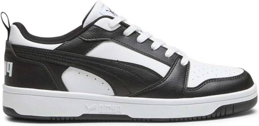 PUMA Rebound v6 Low sneaker sportschoen 392328 02 wit zwart - Foto 7