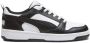 PUMA Rebound v6 Low heren sneaker sportschoen 392328 02 wit zwart - Thumbnail 4
