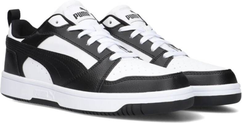 Puma Rebound V6 Low Jr Fashion sneakers Schoenen white black maat: 37.5 beschikbare maaten:37.5 - Foto 11