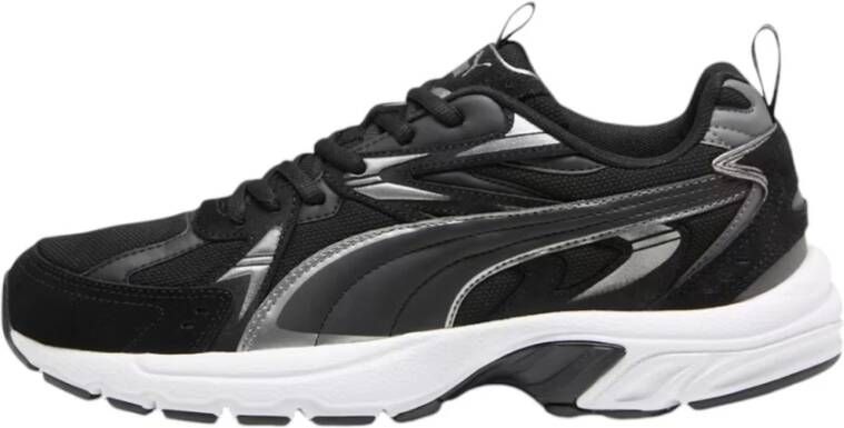 PUMA Milenio Tech Suede Unisex Sneakers Black- Aged Silver-Cool Dark Gray - Foto 13