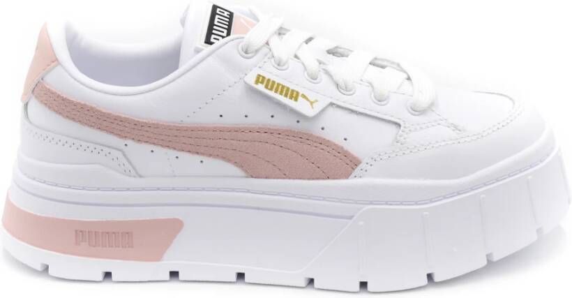 Puma Leren Dames Sneakers Wit Dames