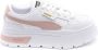 PUMA SELECT Mayze Leather Sneakers Puma White Rose Quart Dames - Thumbnail 8