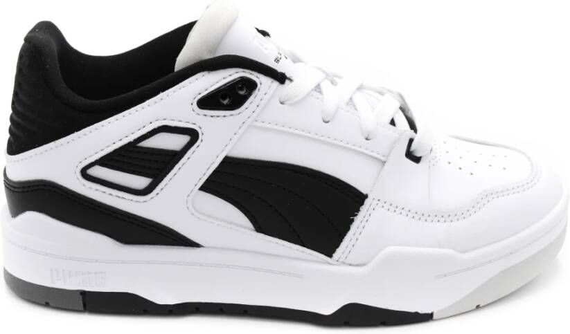 Puma Leren Sneakers voor Dames met Comfortabele Voering Wit Dames
